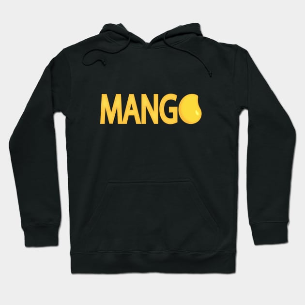 Mango creative design Hoodie by DinaShalash